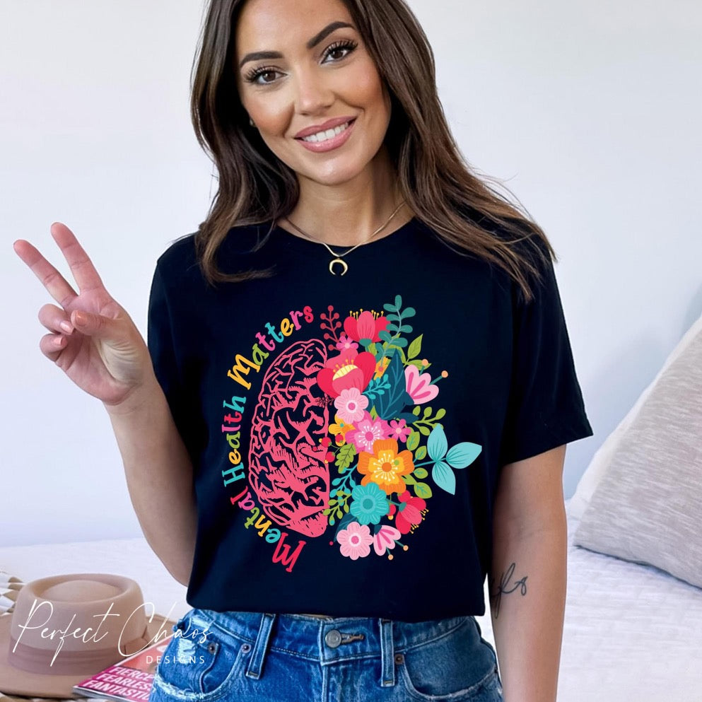 Mental health matters flowers