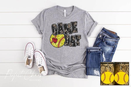 Game day softball