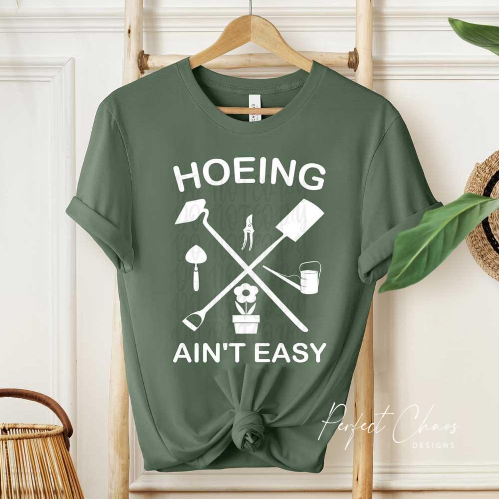 Hoeing Ain't Easy