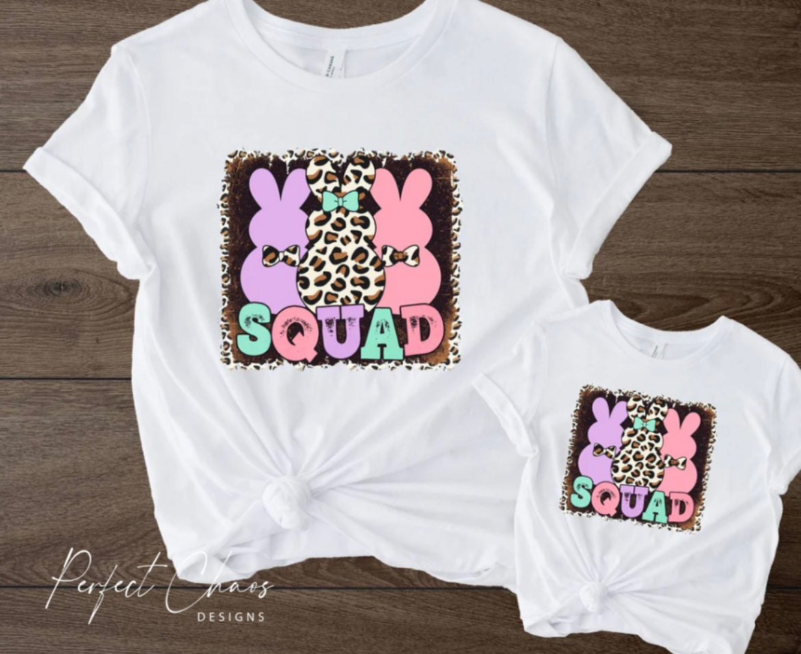 Bunny Squad - Leopard, Pink and Purple