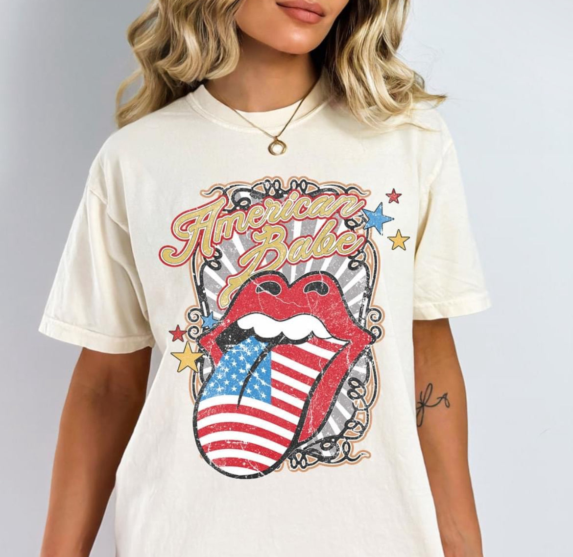 American babe