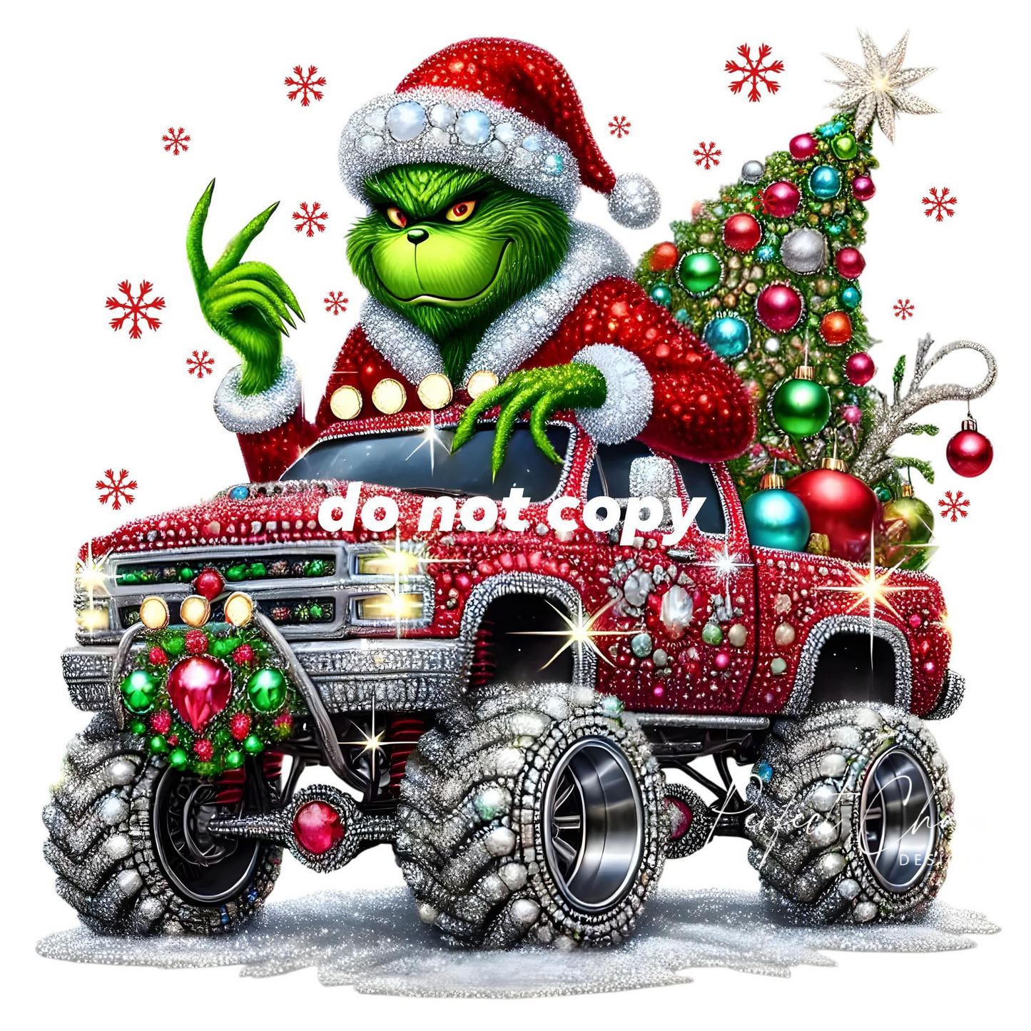 Green Man Monster Truck