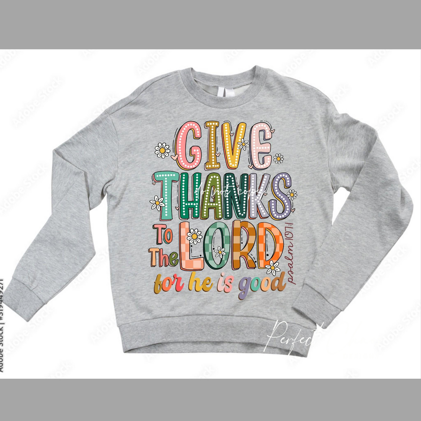 Give thanks to the lord