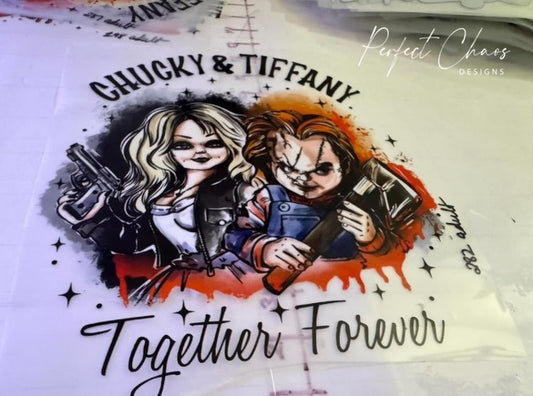 Chucky and Tiffany together forever