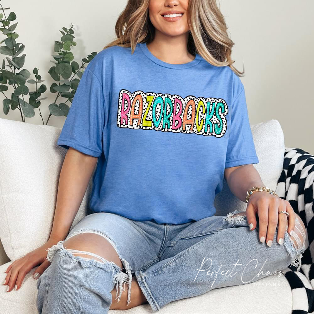 Sport Names Dalmatian Print
