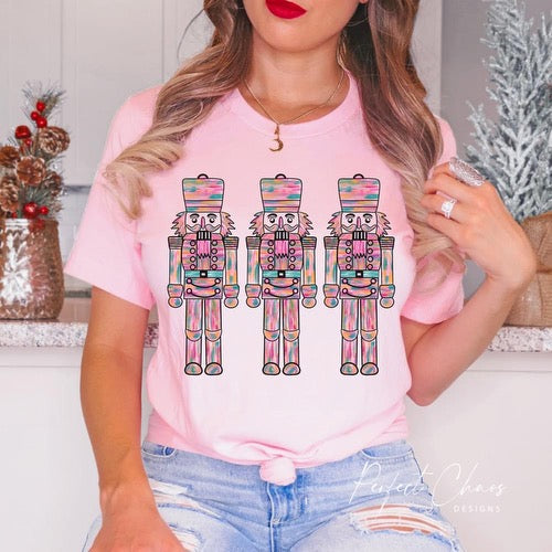Pink nutcrackers