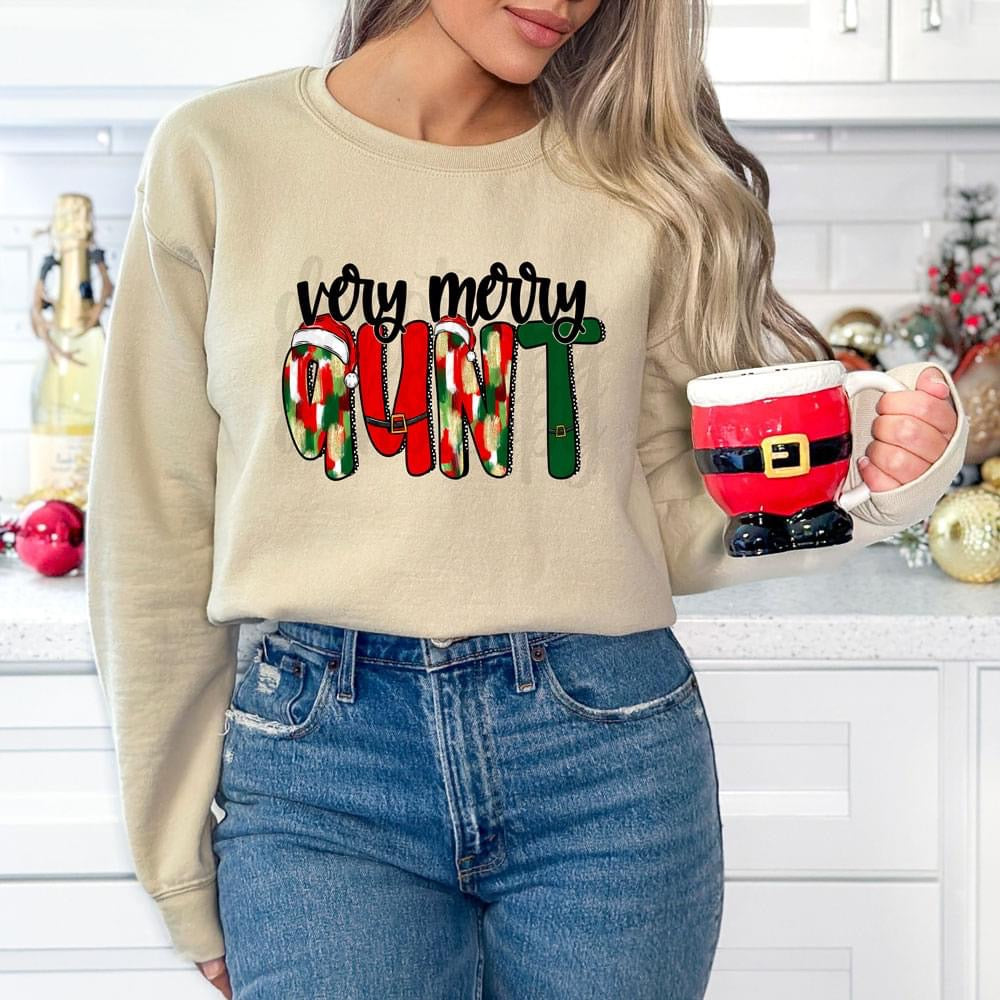 Very Merry Custom Names Santa Claus Hat