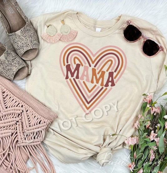 Mama + Mini Heart