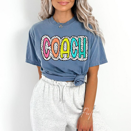 Coach Dalmatian Print