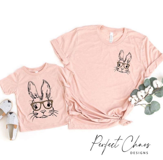 Bunny Leopard Glasses