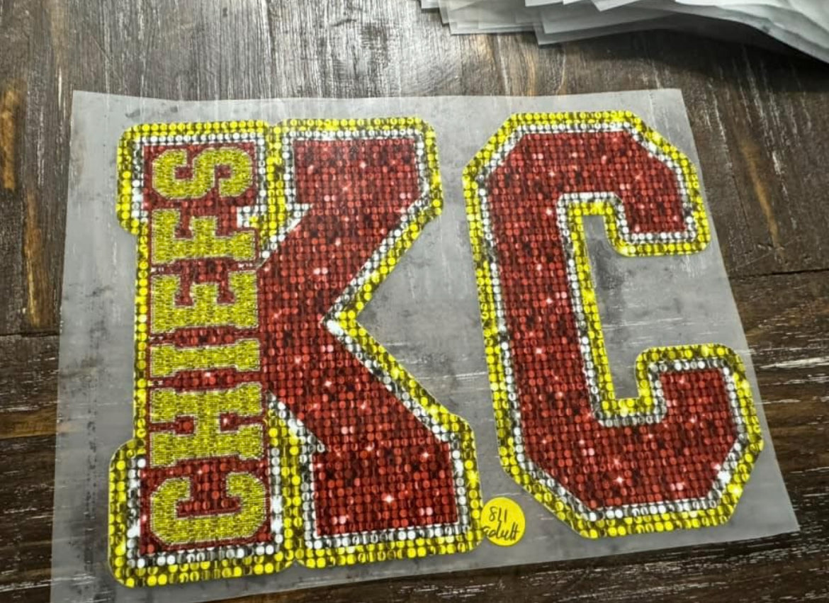 Chiefs KC - Glitter like