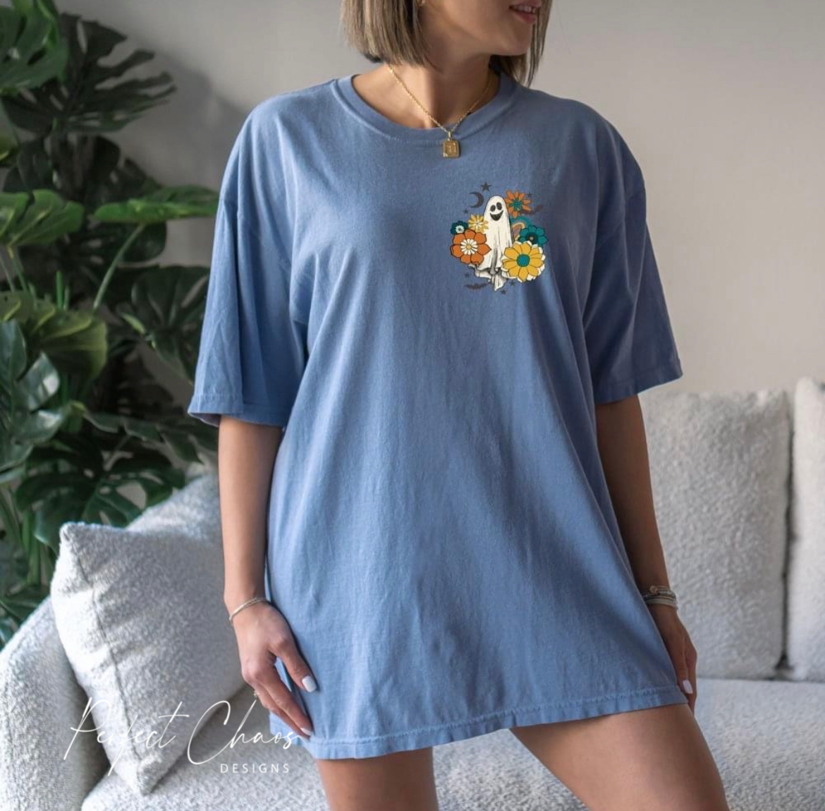 Hippie Floral Ghost