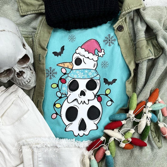 Skull Snowman