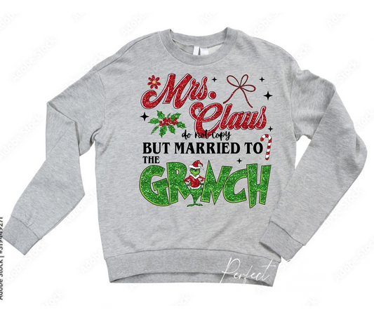 Mrs Claus but married to the Green man + The Green Man Glitter Like