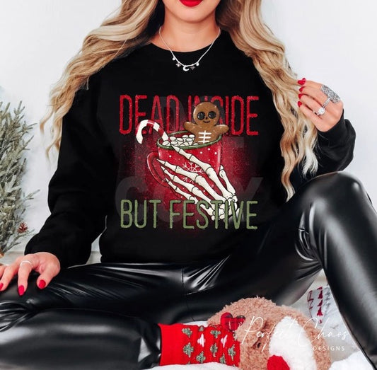 Dead inside but festive