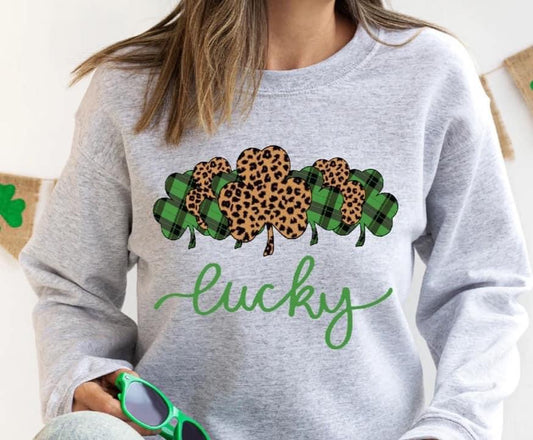 Lucky Leopard Clovers
