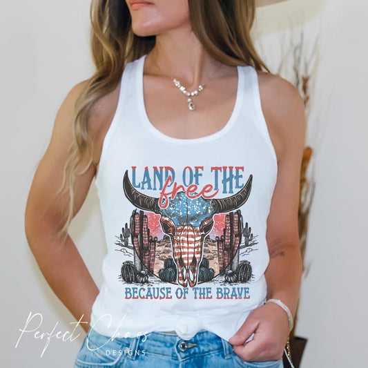 Land of the free because of the brave