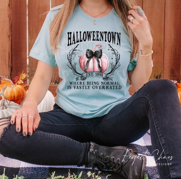 Halloween town where normal is overrated