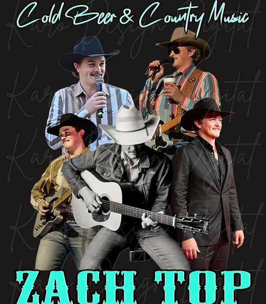 Cold Beer & Country Music - Zach Top