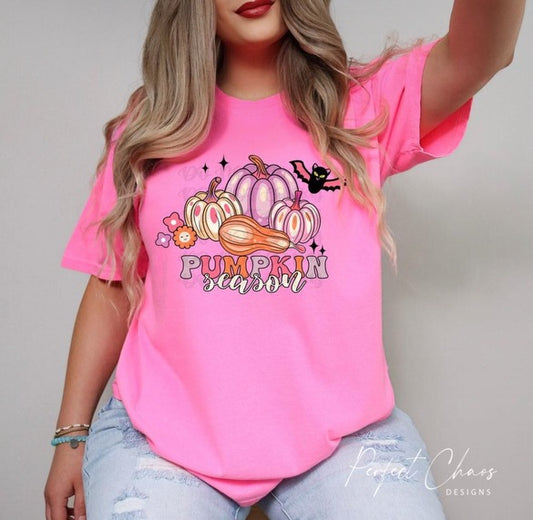 Pumpkin season pink