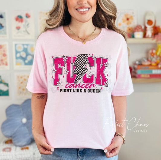 Fu⚡️ck cancer fight like a queen