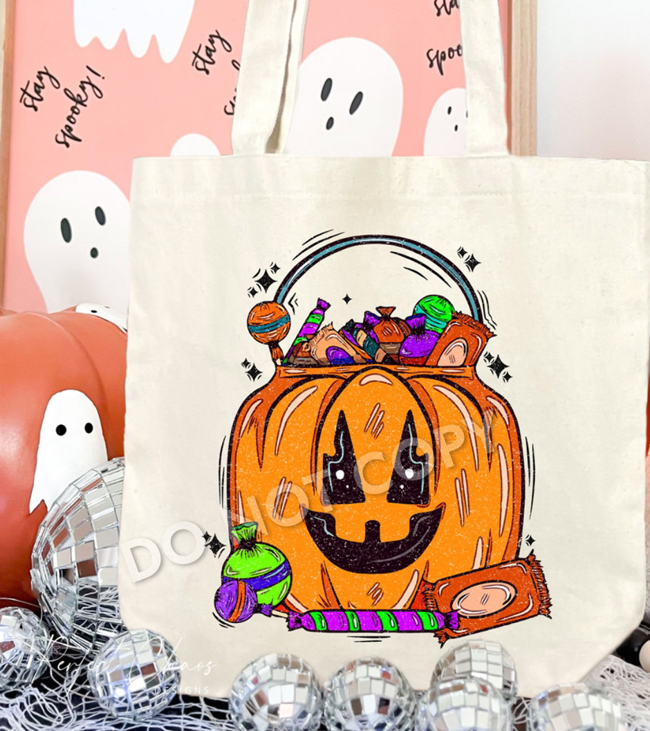 Halloween Candy Totes