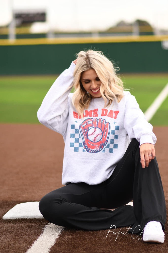 Game day vintage baseball Tee