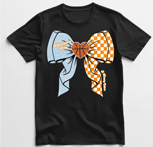 Oklahoma City Checkered Bow