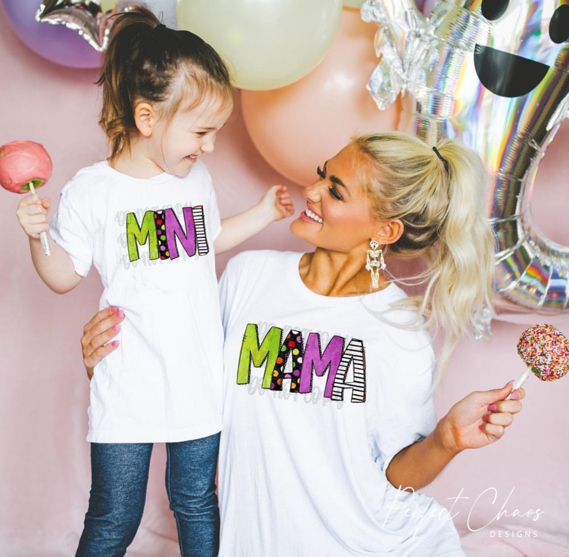 Custom Names Polka Dots + Stripes