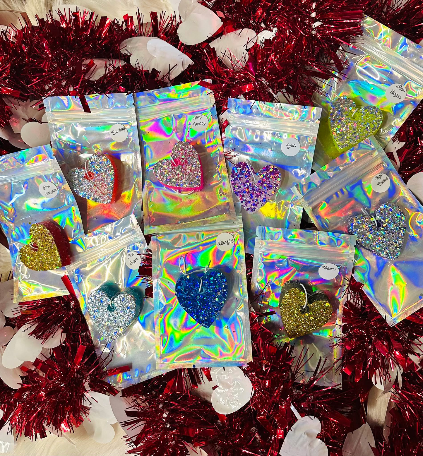 Mini Heart Car Freshies
