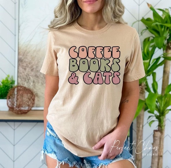 Coffee books and cats