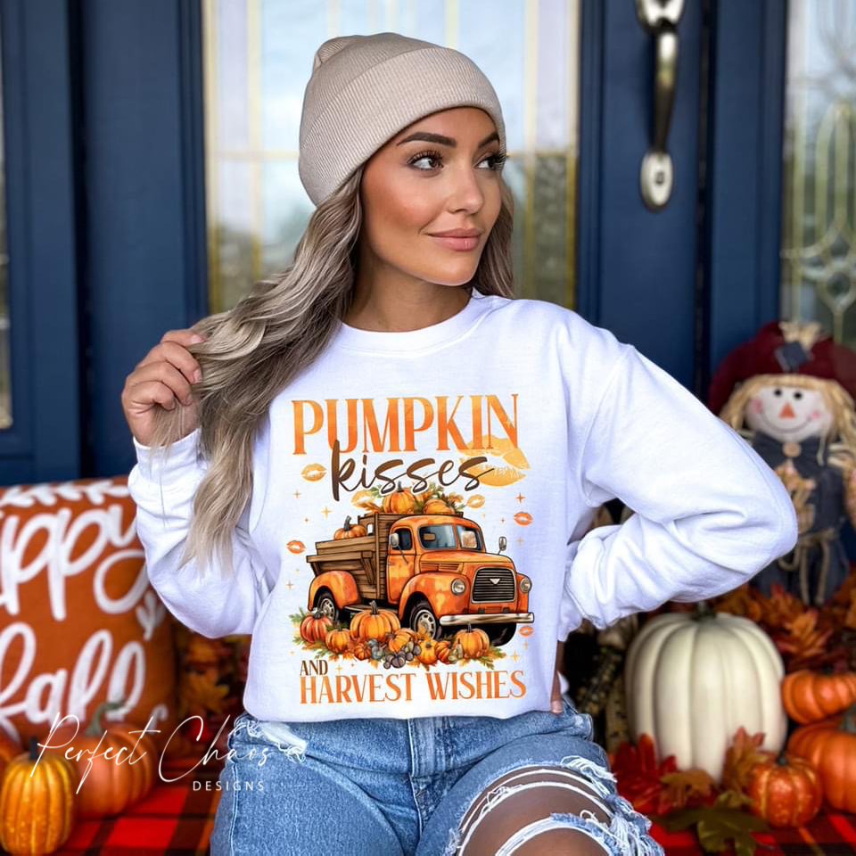 Pumpkin Kisses and Harvest Wishes