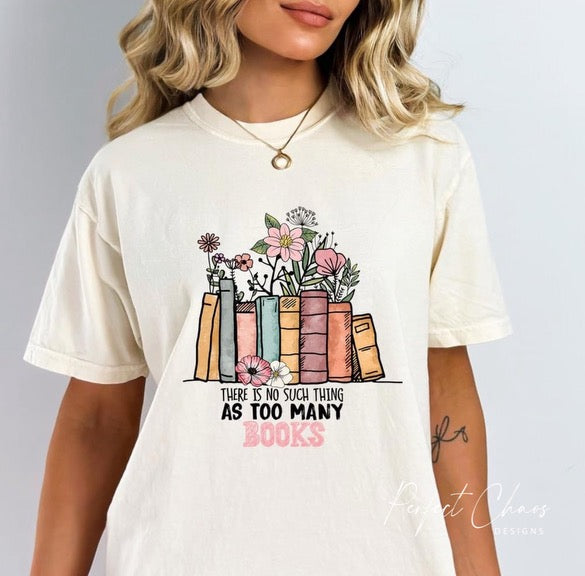 There’s no such things as too many books