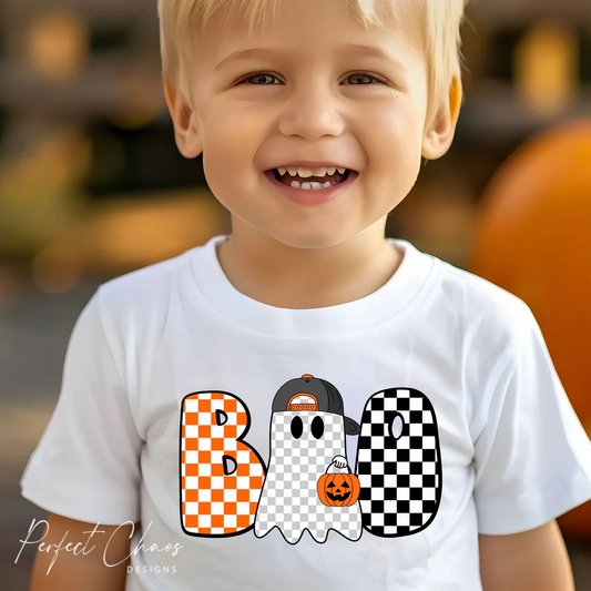 Boo Checkered