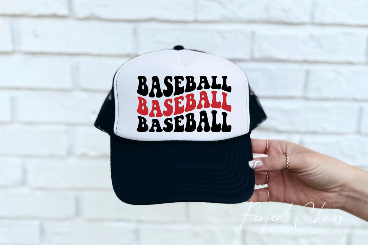 Baseball Stacked Hat