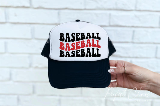 Baseball Stacked Hat
