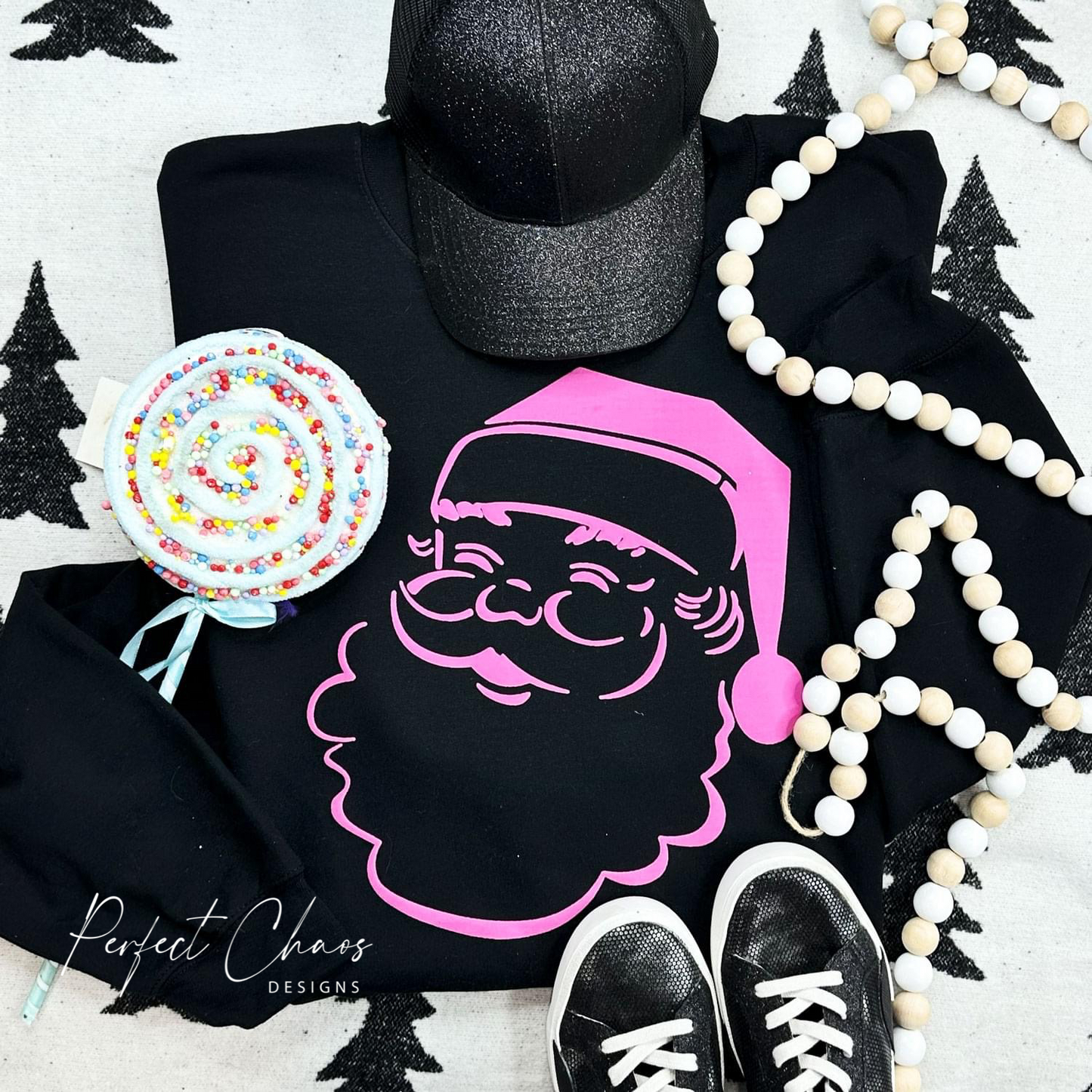 Pink Santa Clause - PUFF