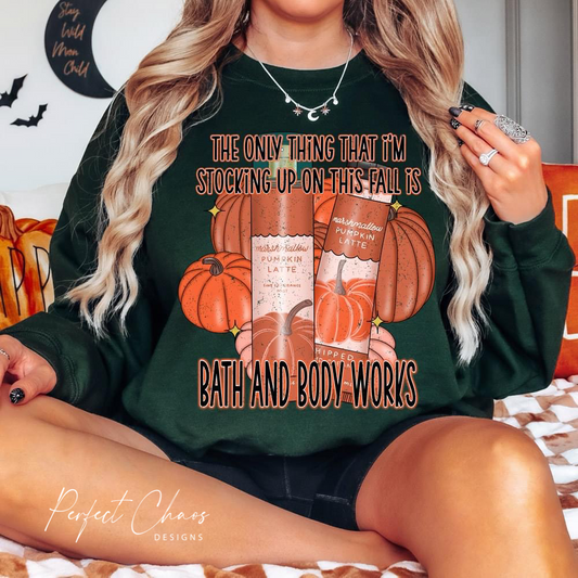 The only thing i'm stocking up on