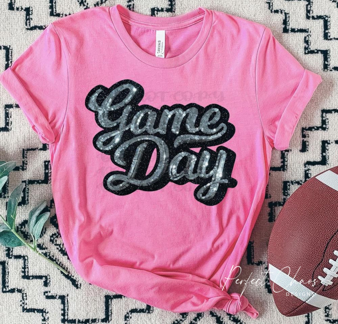 Game Day Sequin Look