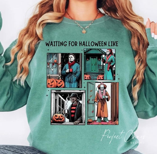 Waiting for Halloween like