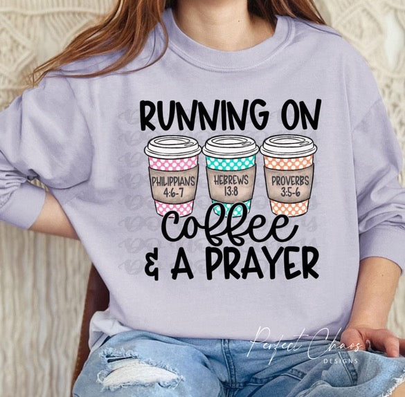 Running on coffee and a prayer