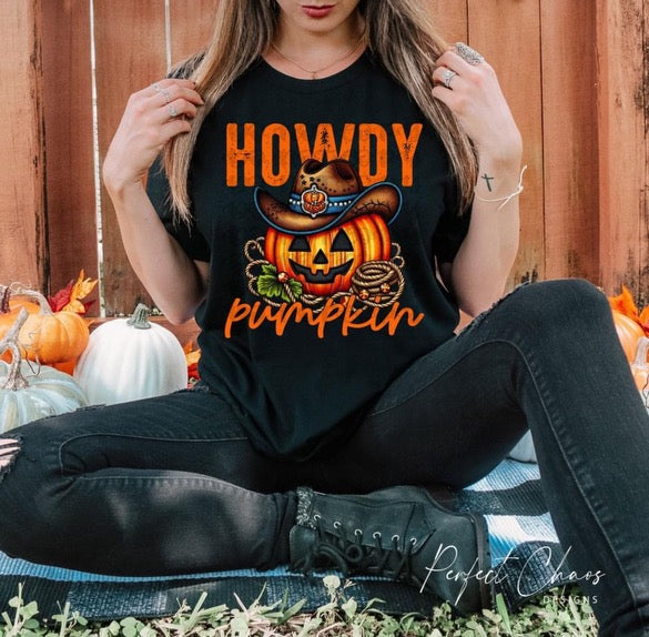 Howdy pumpkin