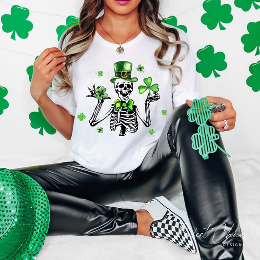 St. Patrick's Day Skeleton
