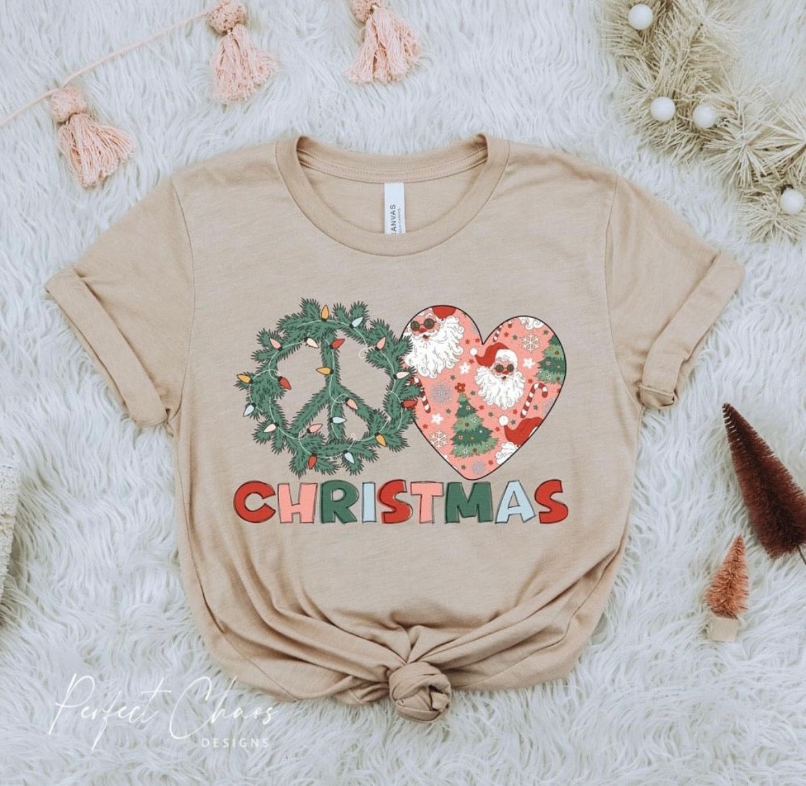 Peace love Christmas
