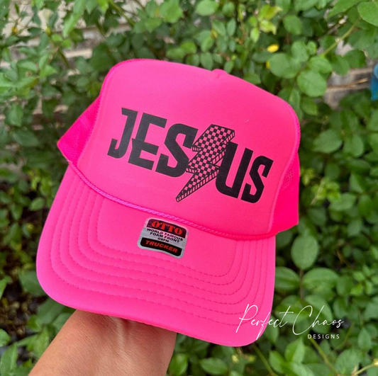 Jesus Bolt Hat