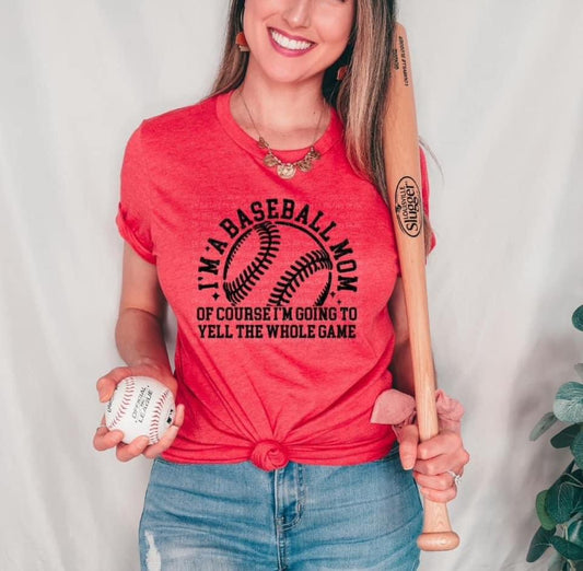 I'm a Baseball Mom