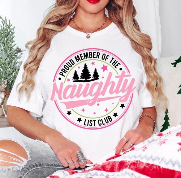 Proud member of the naughty list club