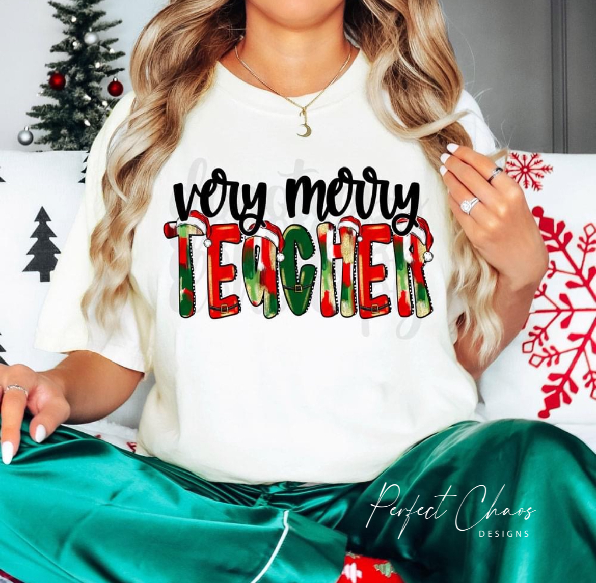 Very Merry Custom Names Santa Claus Hat