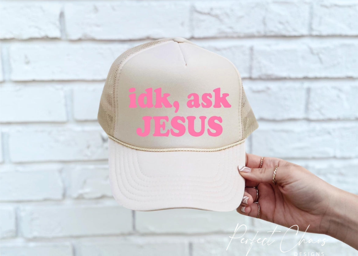 Idk, ask Jesus Hat