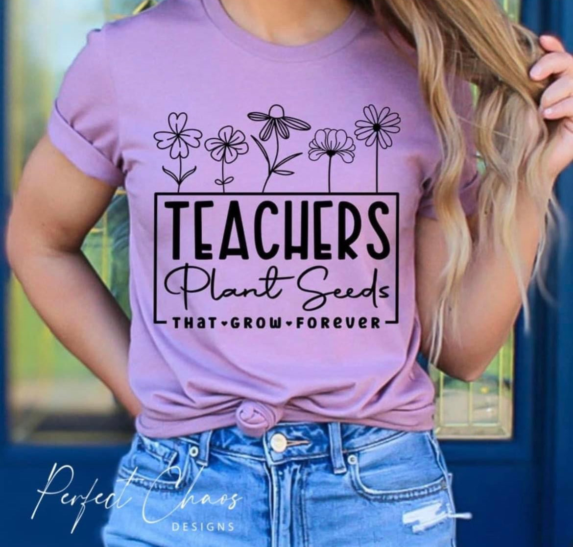 Teachers plant seeds